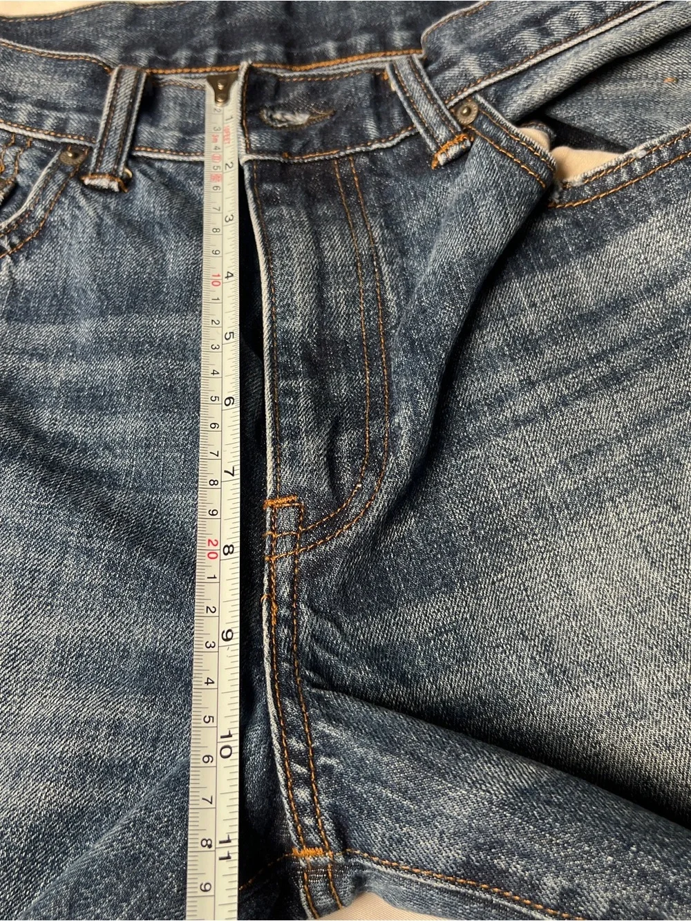 J.Crew 770 Straight Fit Men’s Jeans 33x32 Blue 100% Cotton